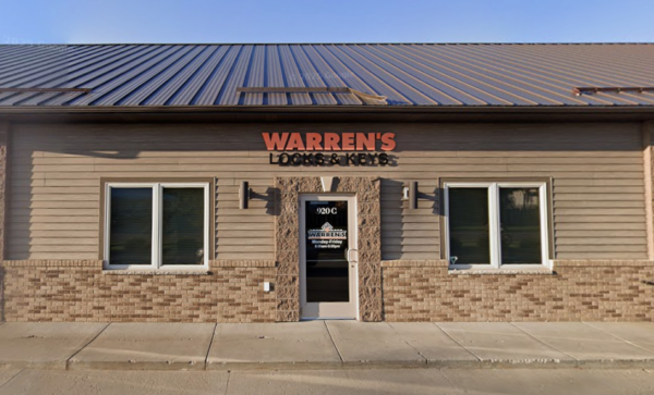 Warren's Locks & Keys shop